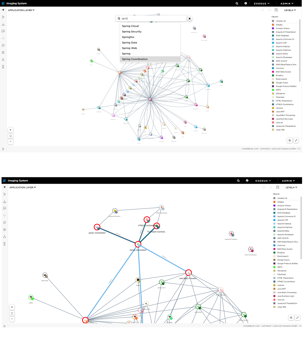 Frameworks-search-and-interfaces