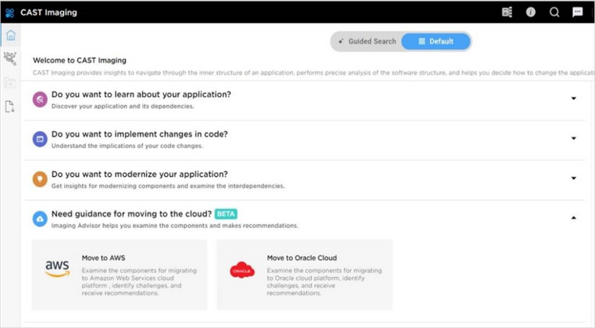 CAST Imaging now features automated advice for accelerating application modernization and cloud migration